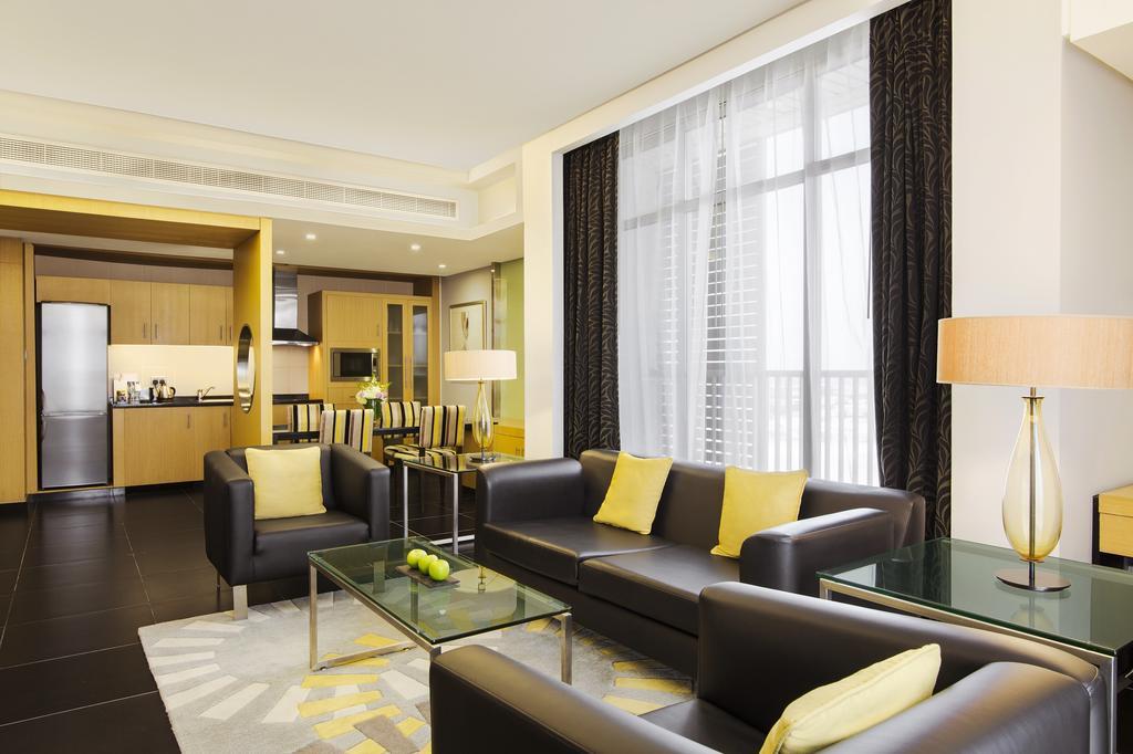Hala Arjaan By Rotana, Deluxe Hotel Apartments Abu Dabi Dış mekan fotoğraf